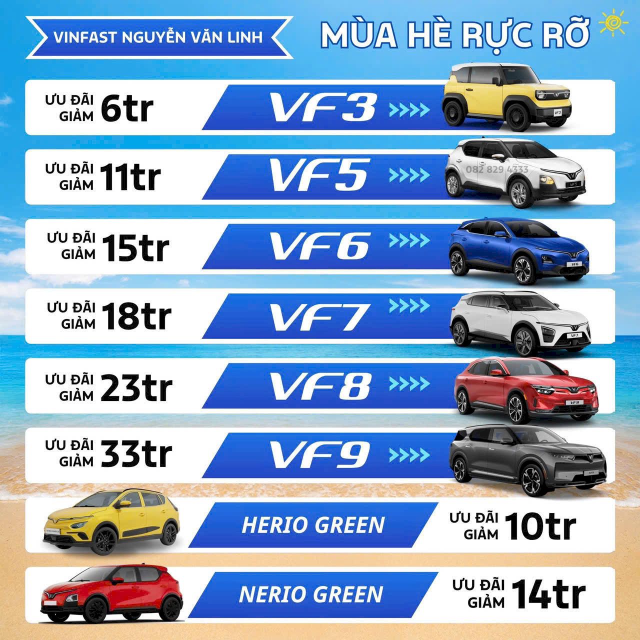 Chính Sách Mùa Hè Rực Rỡ Cùng Vinfast - Đại lý Vinfast Nguyễn Văn Linh
