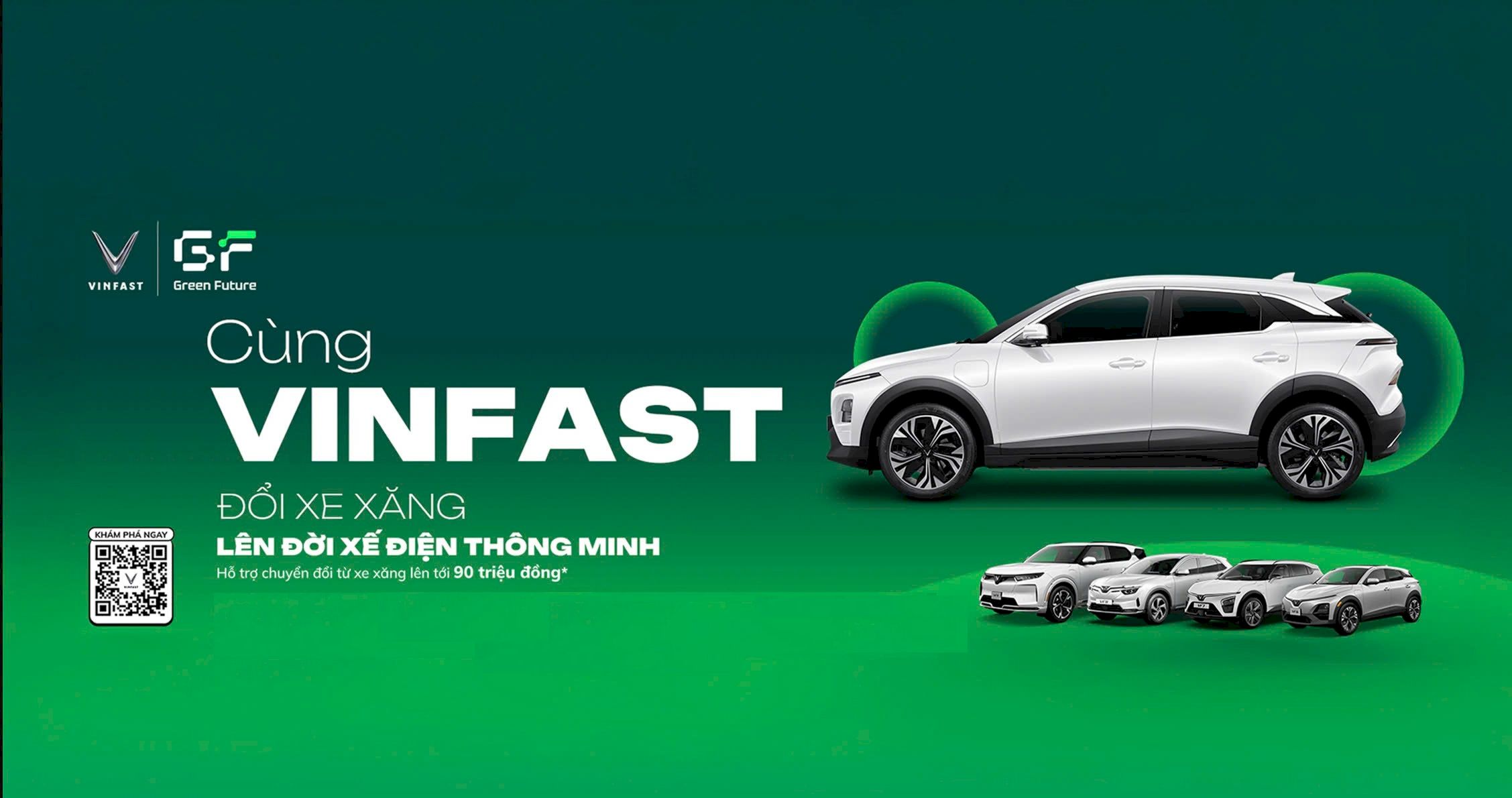 VINFAST TRIỂN KHAI CHÍNH SÁCH ƯU ĐÃI ĐẶC BIỆT CHO KHÁCH HÀNG ĐỔI XE XĂNG LÊN ĐỜI XẾ ĐIỆN THÔNG MINH