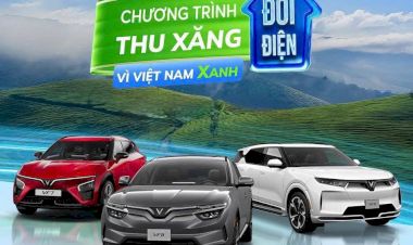 VinFast Công Bố Chương Trình "Thu Xăng - Đổi Điện" Năm 2026 - Ưu Đãi 3% Giá Xe